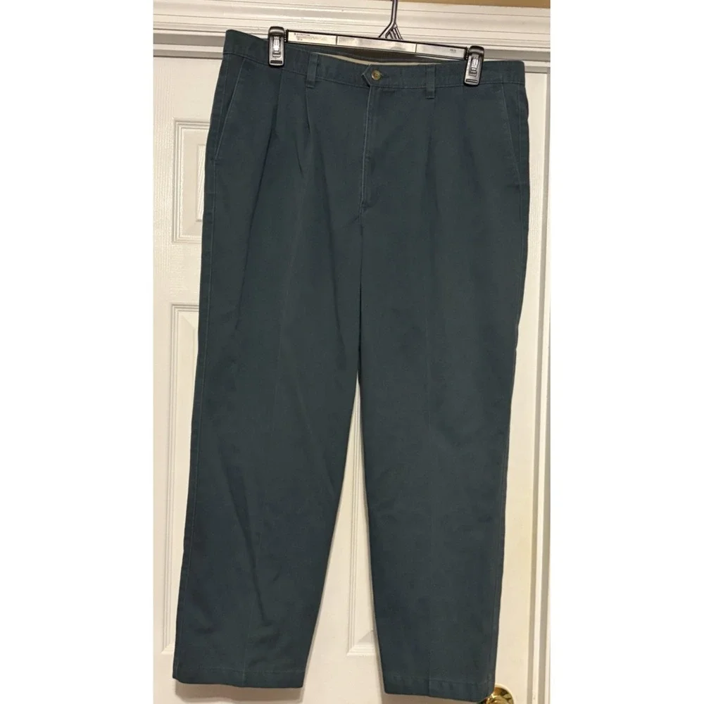 Vintage Men's Dockers Pants, Size 40 x 30, Dockers Khaki Pants in Turquoise